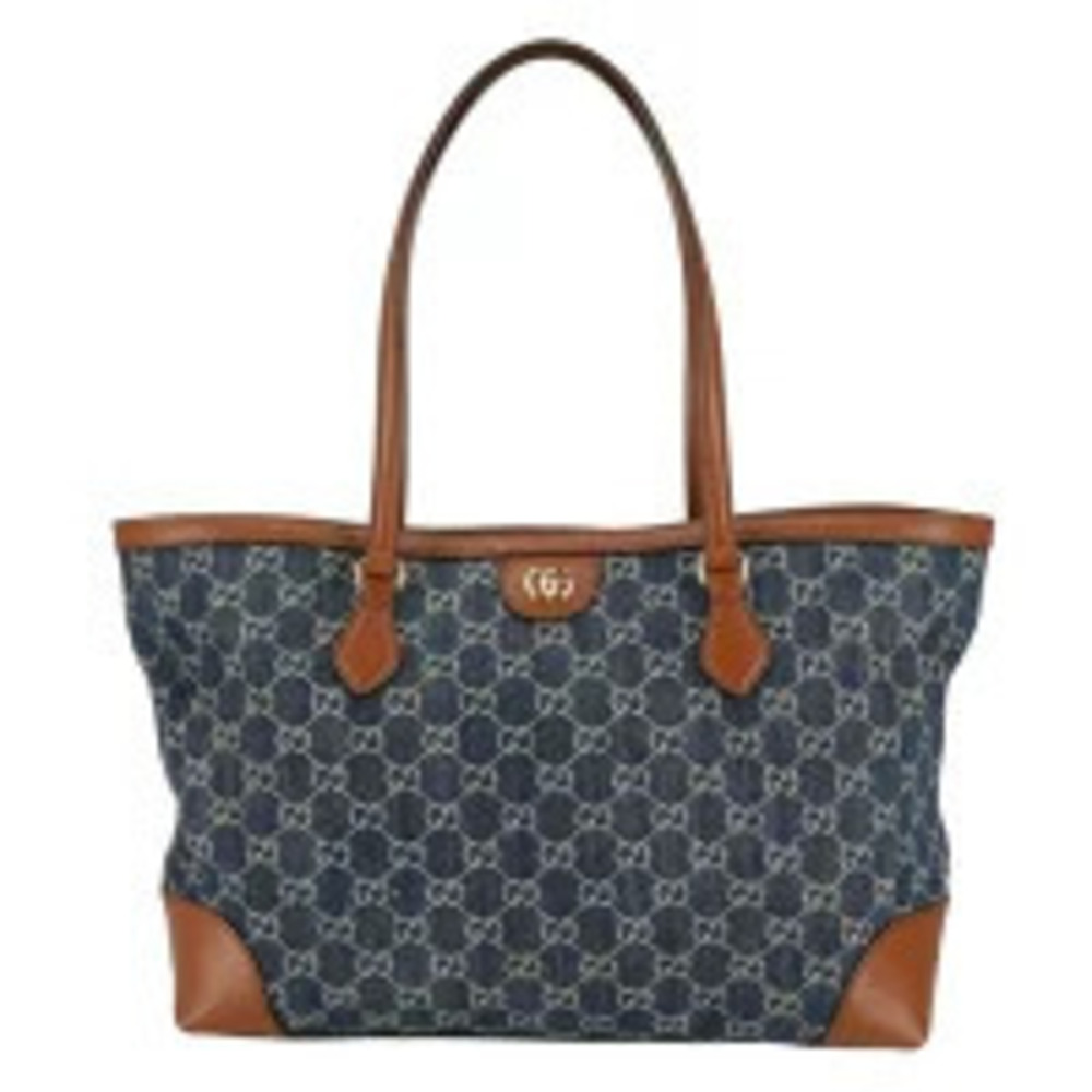 Gucci Bag SA Denim GG Tote Ophidia - Picture 2 of 6